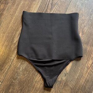 Black High-Waisted Shapewear, Size XL